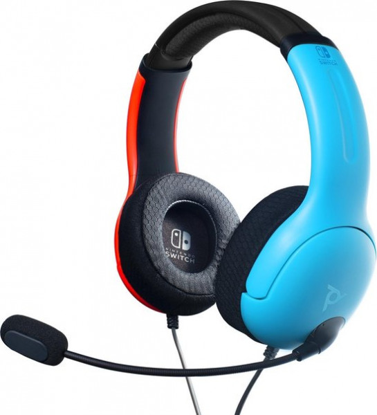 PDP Gaming LVL40 Stereo Gaming Headset - Nintendo Switch - Blauw/Rood