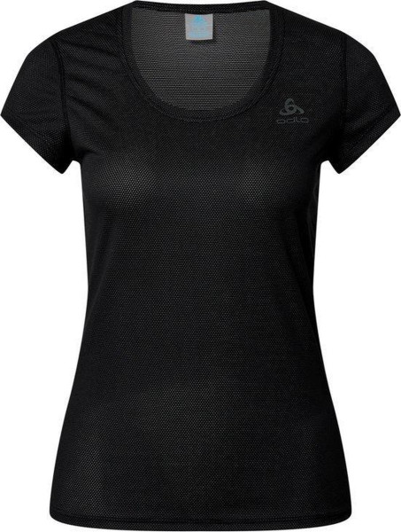 ODLO - Maat XL BL TOP Crew neck s/s ACTIVE F-DRY LIGHT - black - Vrouwen