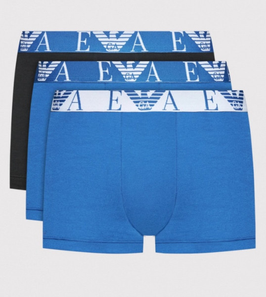 Emporio Armani Maat L Monogram 3PACK Boxer Heren Onderbroek