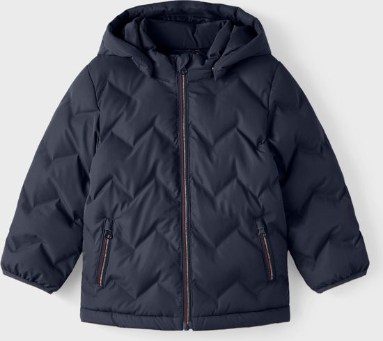 NAME IT - Maat 98 - NMMMARL PUFFER JACKET CAMP Jongens Jas