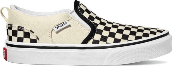 VANS YT Asher - maat 29 - (CHECKERS) BLACK/NATURAL