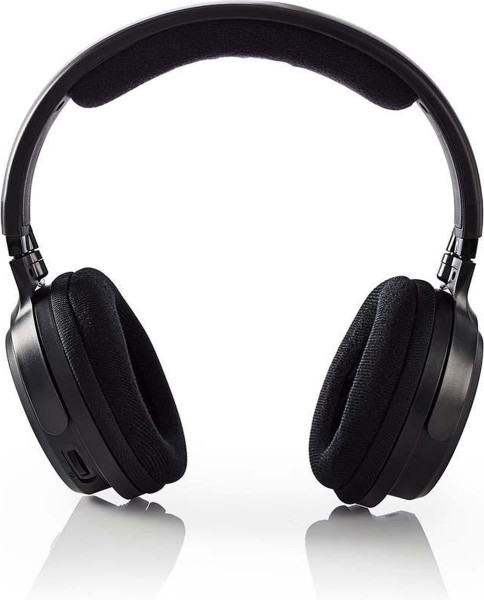 Nedis Draadloze TV-Koptelefoon - RF - On-Ear - Maximale batterijduur: 11 uur - 100 m - Digitale Audi