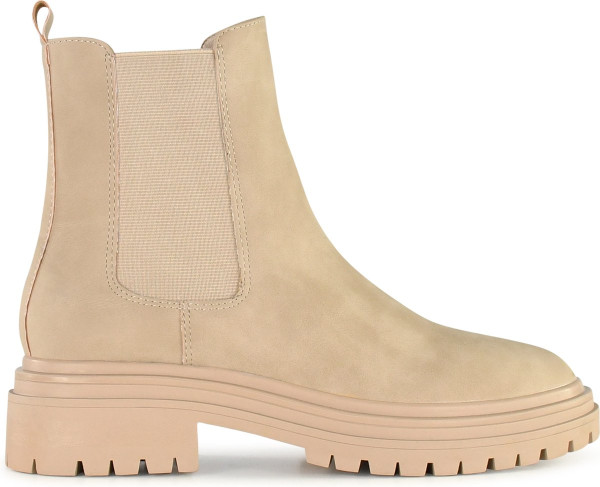 POSH by Poelman - Maat 39 - LOT Dames Chelsea Laarzen - Beige