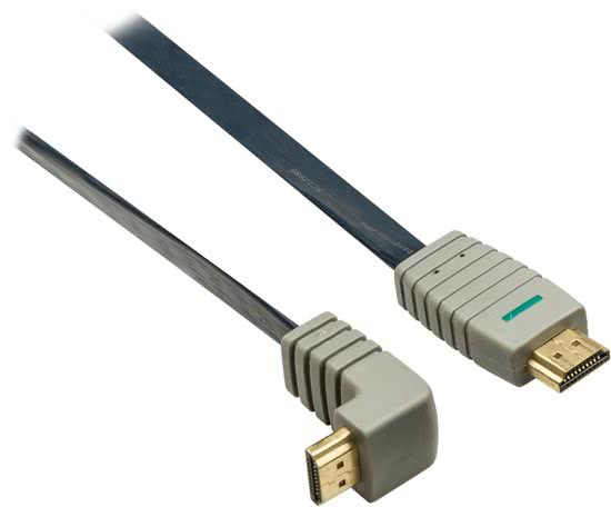 Unknown Bandridge BVL1371 1m HDMI HDMI Blauw, Grijs HDMI kabel
