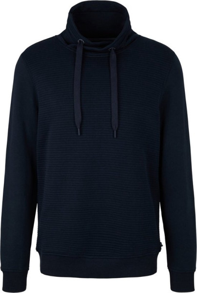 TOM TAILOR - Maat M - quilted fabric mix snood Heren Trui