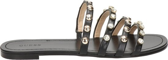 GUESS Cevan Sandalo - maat 39 - Dames Slippers - Zwart