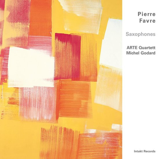 Pierre Favre With Arte Quartett And Michel Godard - Saxophones - CD