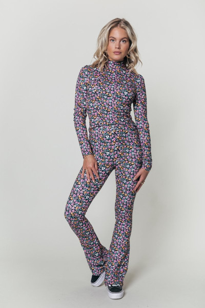 Colourful Rebel - Maat S -Mini Flower Peached Flare Broek