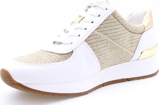 Michael Kors Maat 39 Allie Trainer Dames Sneaker White/Gold