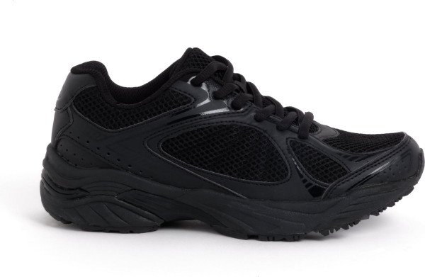 SCHOLL NEW SPRINTER PU+mesh - maat 40 - Unisex Total Black Unisex Sneakers - Total Black
