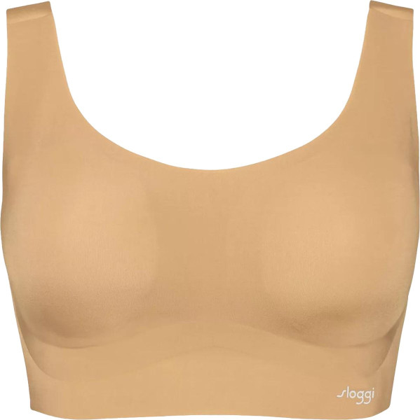 sloggi - Maat S Zero Feel Dames Beha top - Cognac