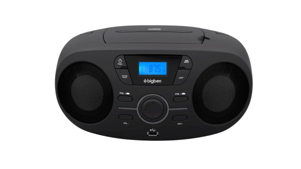 Bigben CD61NUSB - Draagbare Radio CD-Speler - USB - Zwart