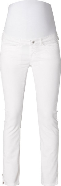 Supermom - Maat 30 - over the belly 7/8 Skinny White Dames Jeans