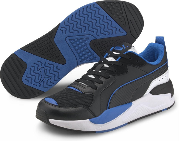 PUMA X-Ray Game Unisex Sneakers - Maat 45 - Black/White/Lapis Blue