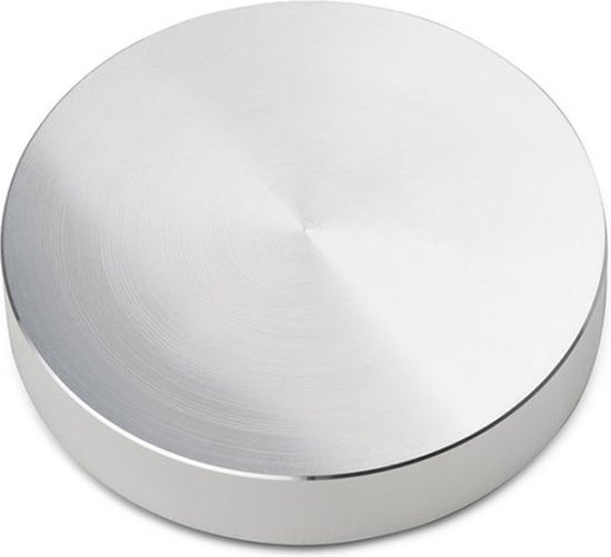 Pro-Ject Record Puck E – Gewicht voor vinyl – Platenspeleraccessoire – Zilver (per stuk – 1 stuk)