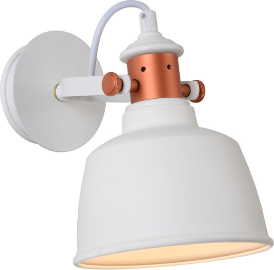 Lucide TJOLL - Wandlamp - Wit