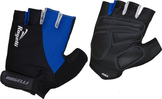 Rogelli Agio Fietshandschoenen - Heren - Maat S - Zwart/Blauw