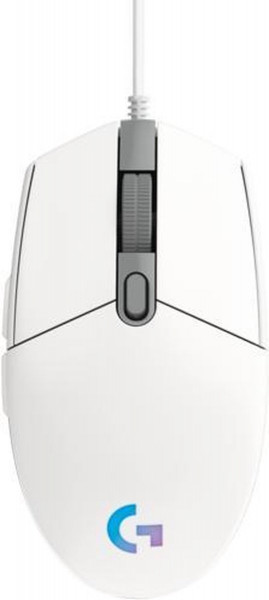 Logitech G203 LIGHTSYNC Gaming Muis met RGB verlichting - Wit