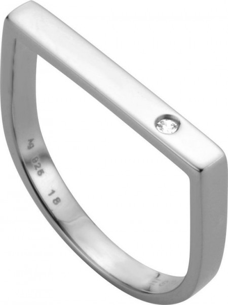 Esprit ESRG003311 Core ring - Zilver - Zilverkleurig - Maat 18.00