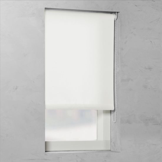 Pure Living - Rolgordijn Lichtdoorlatend - Bright white - 150x190 cm