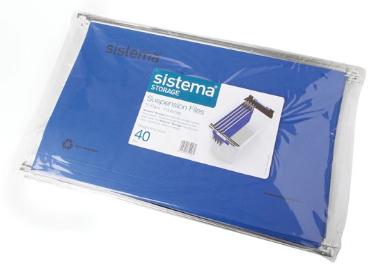 Sistema Storage Hangmap, Set 10 Stuks blauw.