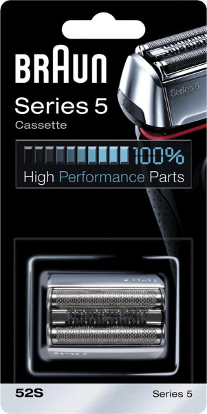 Braun Series 5 52S Cassette Zwart - Vervangend Scheerblad