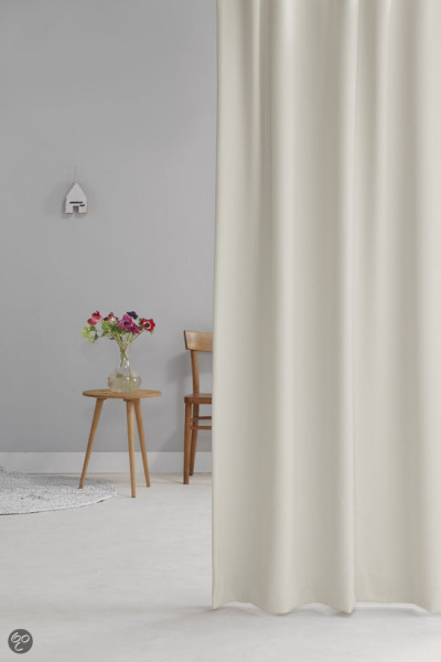 Wout - Plooigordijn - Offwhite - 140x280 cm - Per stuk