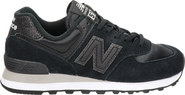 New Balance 574 Sneakers Vrouwen - 37 - Black/Grey