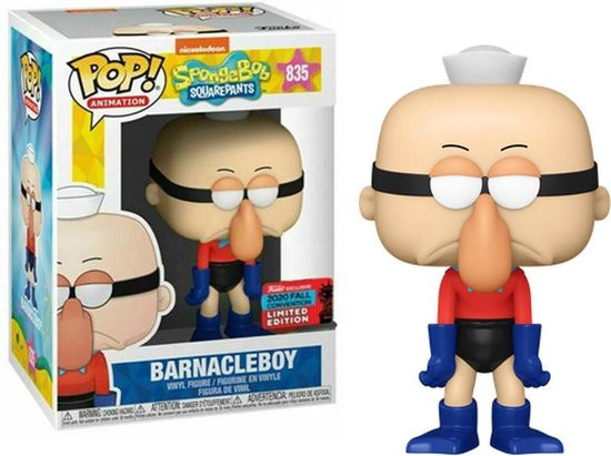 Funko Pop! #835 Spongebob Squarepants - Barnacleboy 2020 Fall Exclusive