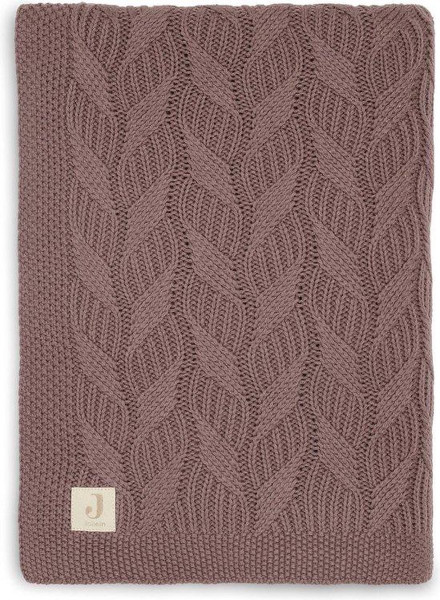 Jollein Baby Deken Wieg 75x100cm Spring Knit - Chestnut