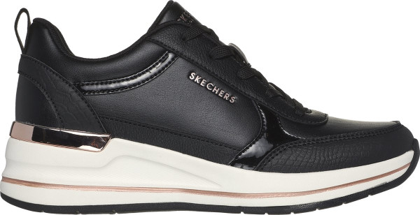 Skechers Billion 2 - maat 37 - Fine Shine Dames Sneakers - Zwart