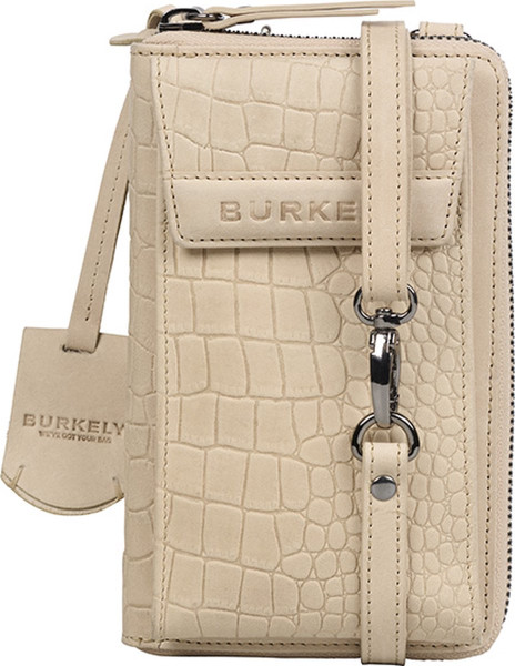BURKELY Dames Phonebag Lynn - Beige