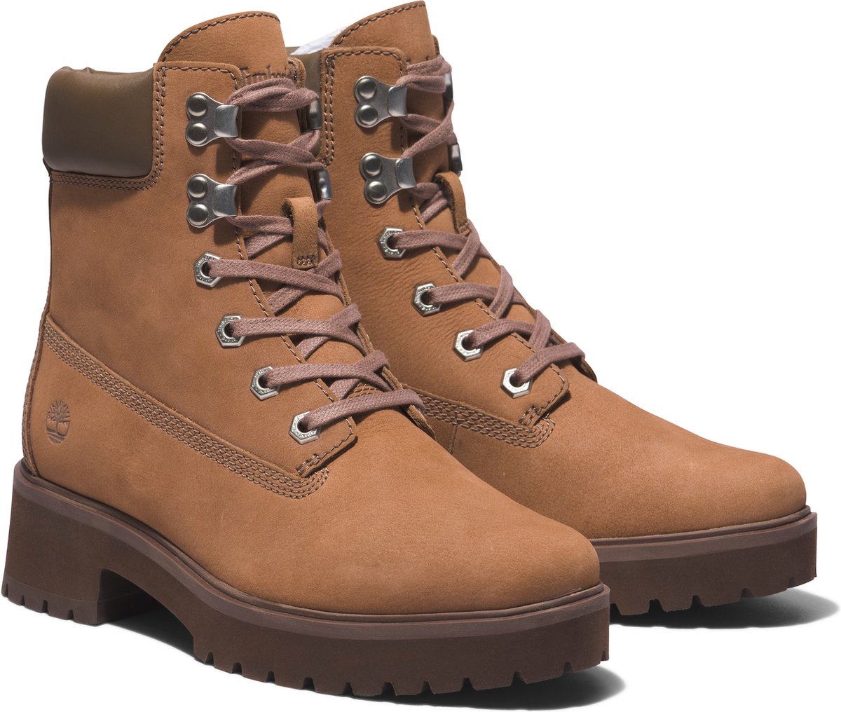 Timberland - Maat 40 - Carnaby 6in Laarzen - Cocoa Brown | DGM Outlet