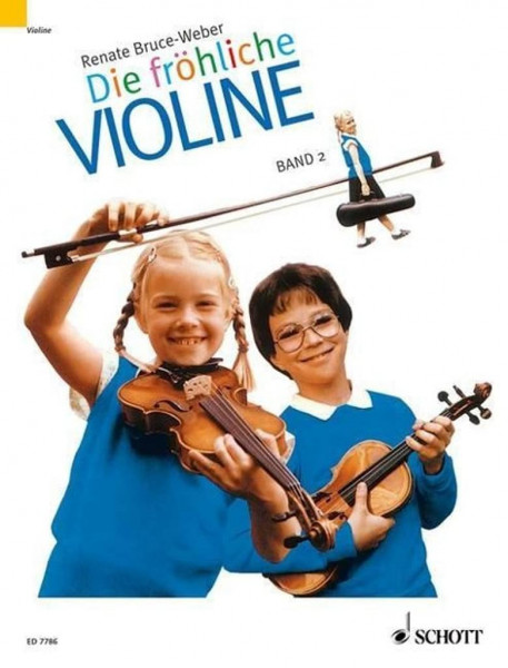 Het vrolijke viool 2 pakket (school- en muziekboek) Duits
