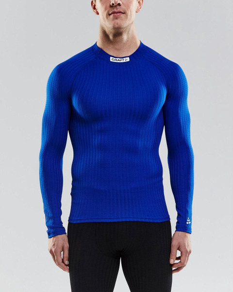 Craft Progress Baselayer Crewneck Longsleeve Sportshirt - Maat XL - Mannen - donker blauw