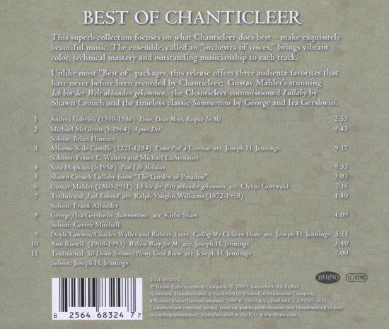Chanticleer - Best of Chanticleer - Klassiek - CD