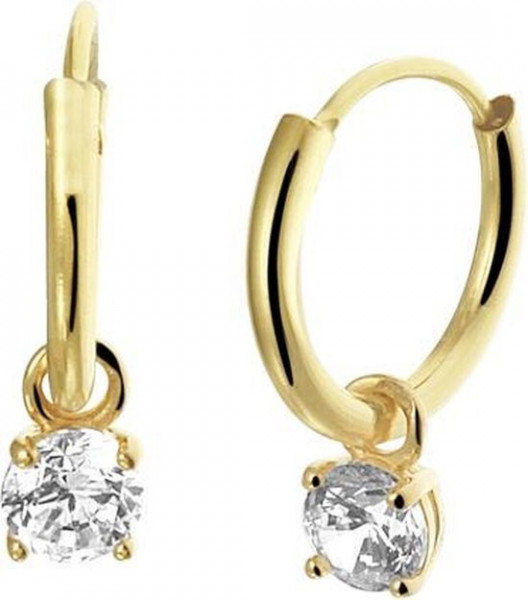 The Jewelry Collection - Zirkonia hangers - Dames - Oorringen - 11 mm