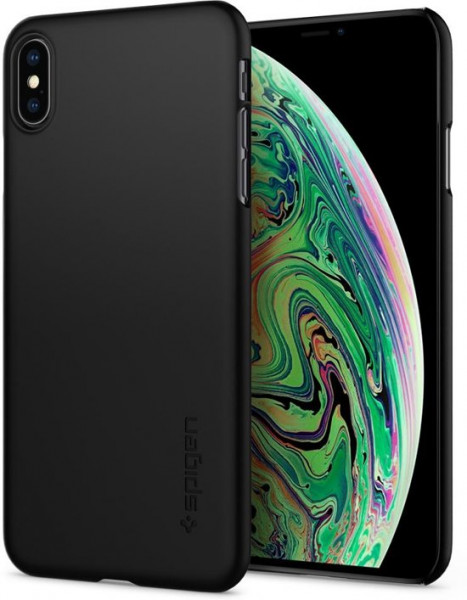 Spigen iPhone Xs Max Case Thin Fit Black