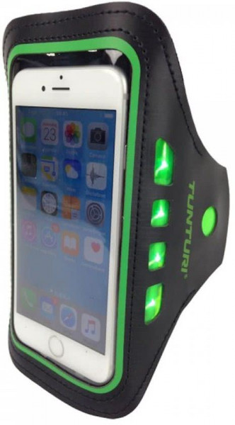 Koopjeshoek-Tunturi - Armband - Telefoon - LED - Groen