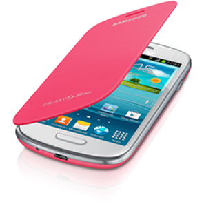 Ga op pad Persoonlijk gitaar Samsung Flip Cover voor de Samsung Galaxy S3 Mini - Roze | DGM Outlet