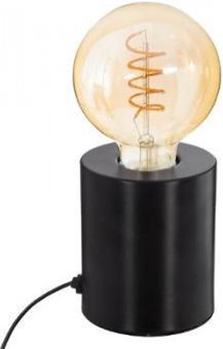 explosie Vochtigheid Havoc Design Tafellamp Zwart - Diameter 9 x hoogte 10,5 cm - | DGM Outlet