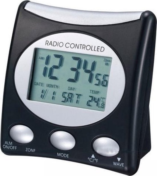 Radio gestuurde wekker - Technoline WT 221 Zwart