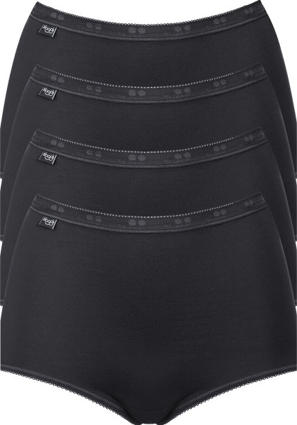 Sloggi Basic Maxi 4pack Dames maat 42 zwart
