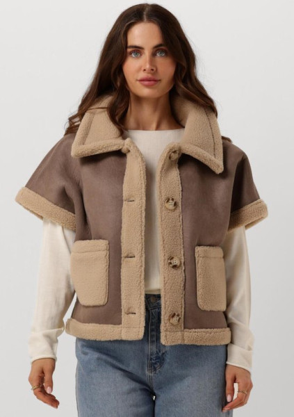 NUKUS Maat S Athena Gilet Blazers Dames - Taupe