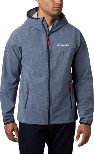 Columbia Maat XL Heather Canyon™ Jacket Jas - Soft Shell Jas voor Heren - Outdoorjas - Blauw