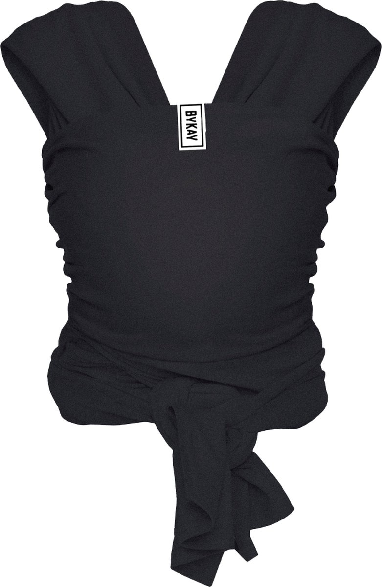 ByKay Stretchy Wrap de Luxe Draagdoek - Zwart