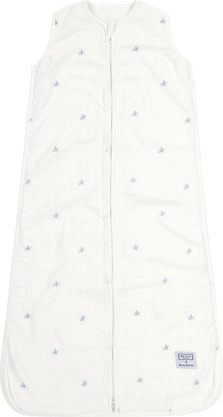 Meyco x Mrs. Keizer bamboe babyslaapzak Ibiza - Denim - 90cm