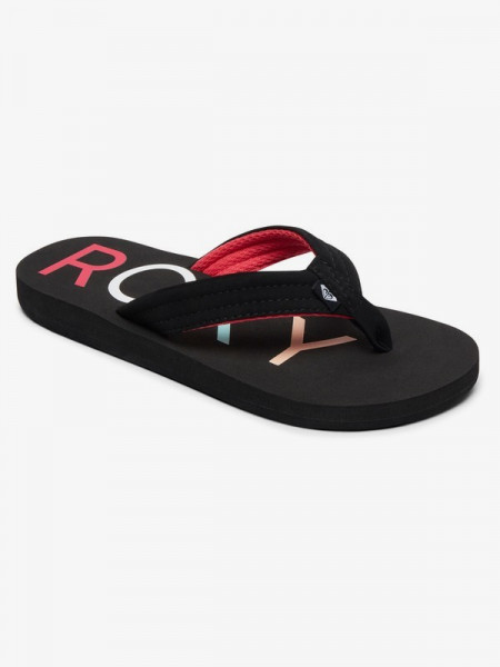 Roxy Vista III - Maat 32 - Meisjes Slippers - Black