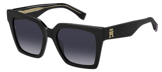 Tommy Hilfiger Th 2100/S Rechthoekig Acetaat Vrouwen Zonnebril