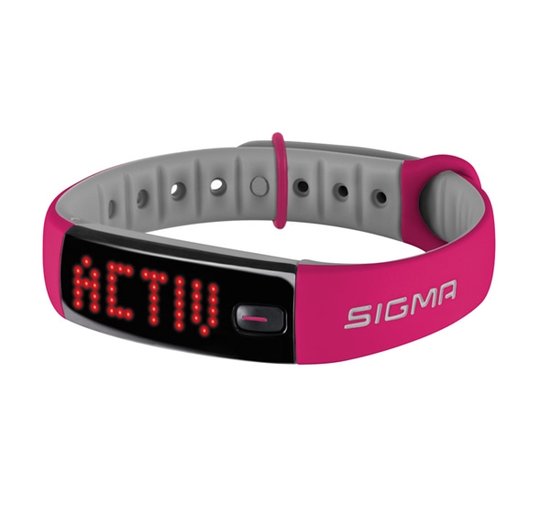 Sigma Sport Sigma Activo Berry-Pink - Activity Tracker - Bluetooth - Roze